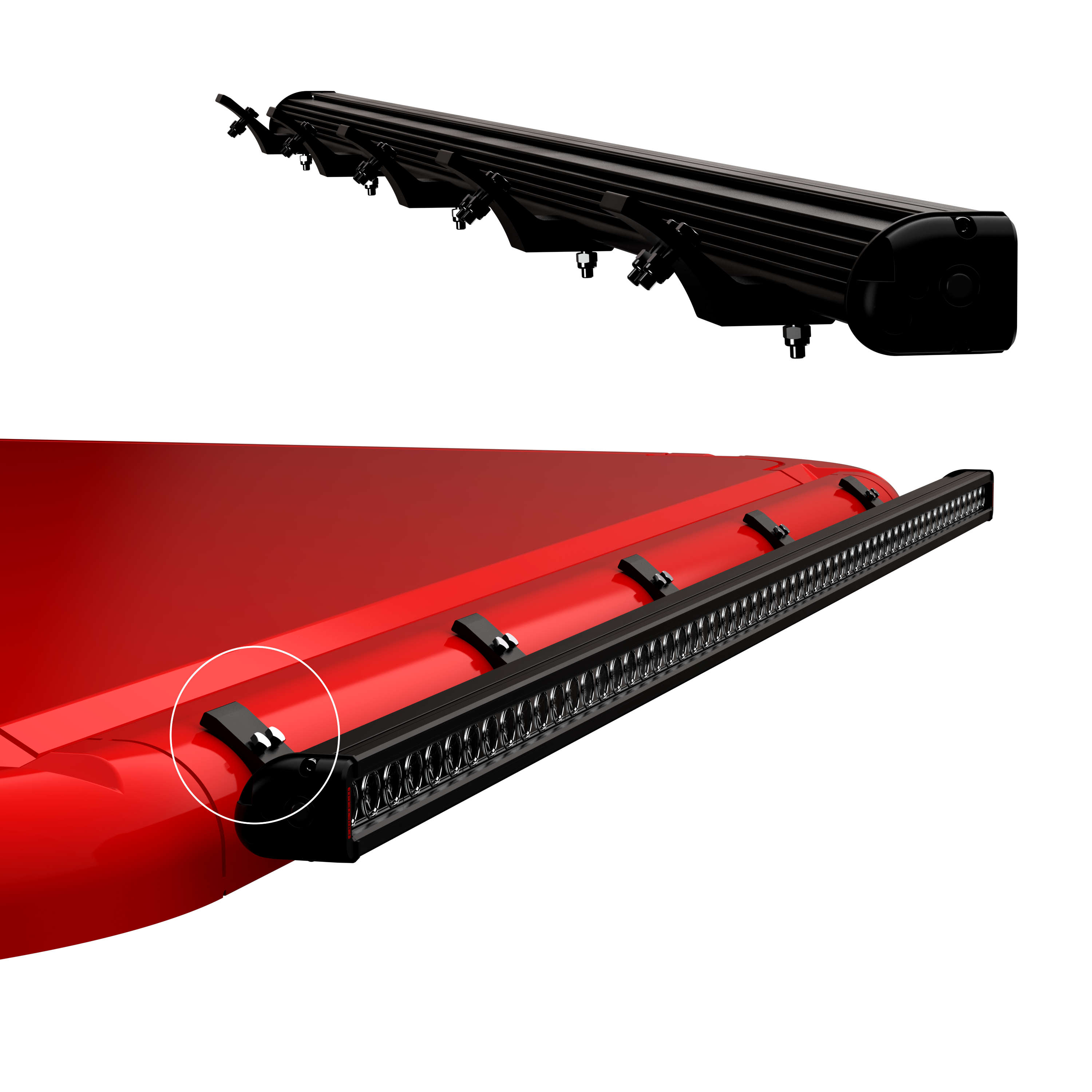 Single Stack MiniBrow® Lights