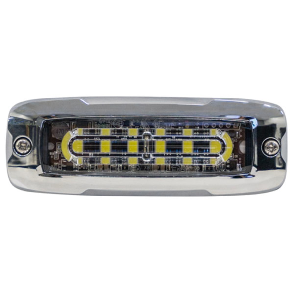 A small rectangular white warning light,G14 warning light product photo