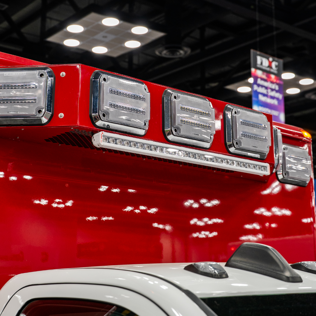 Single Stack MiniBrow® Lights for Ambulances