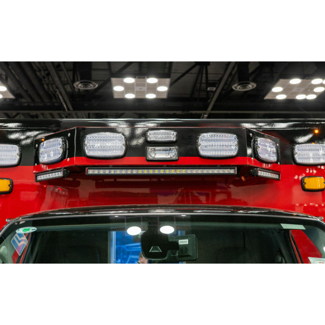 Single Stack MiniBrow® Lights for Ambulances