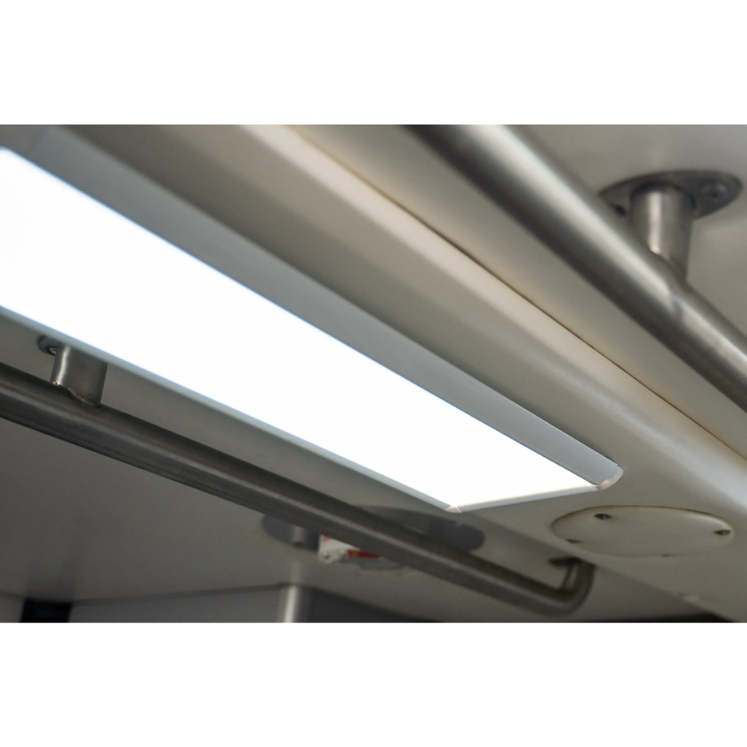 7" X 19" Rectangular Interior Dome Light