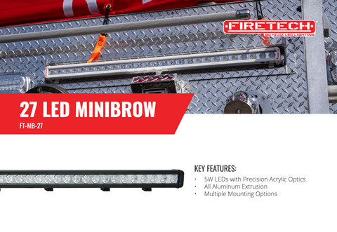 27 LED Single Stack MiniBrow® Light Sales Sheet