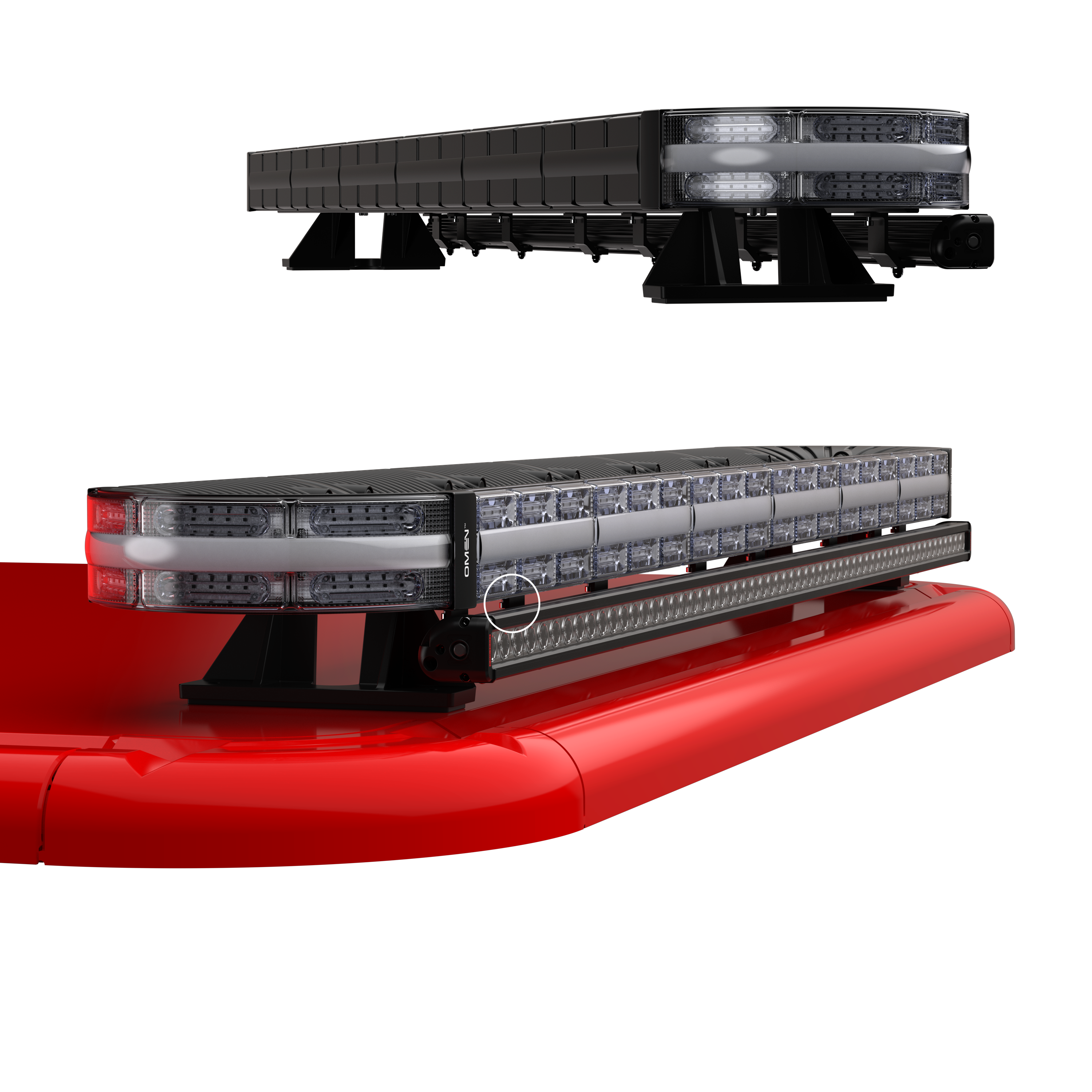 Single Stack MiniBrow® Lights