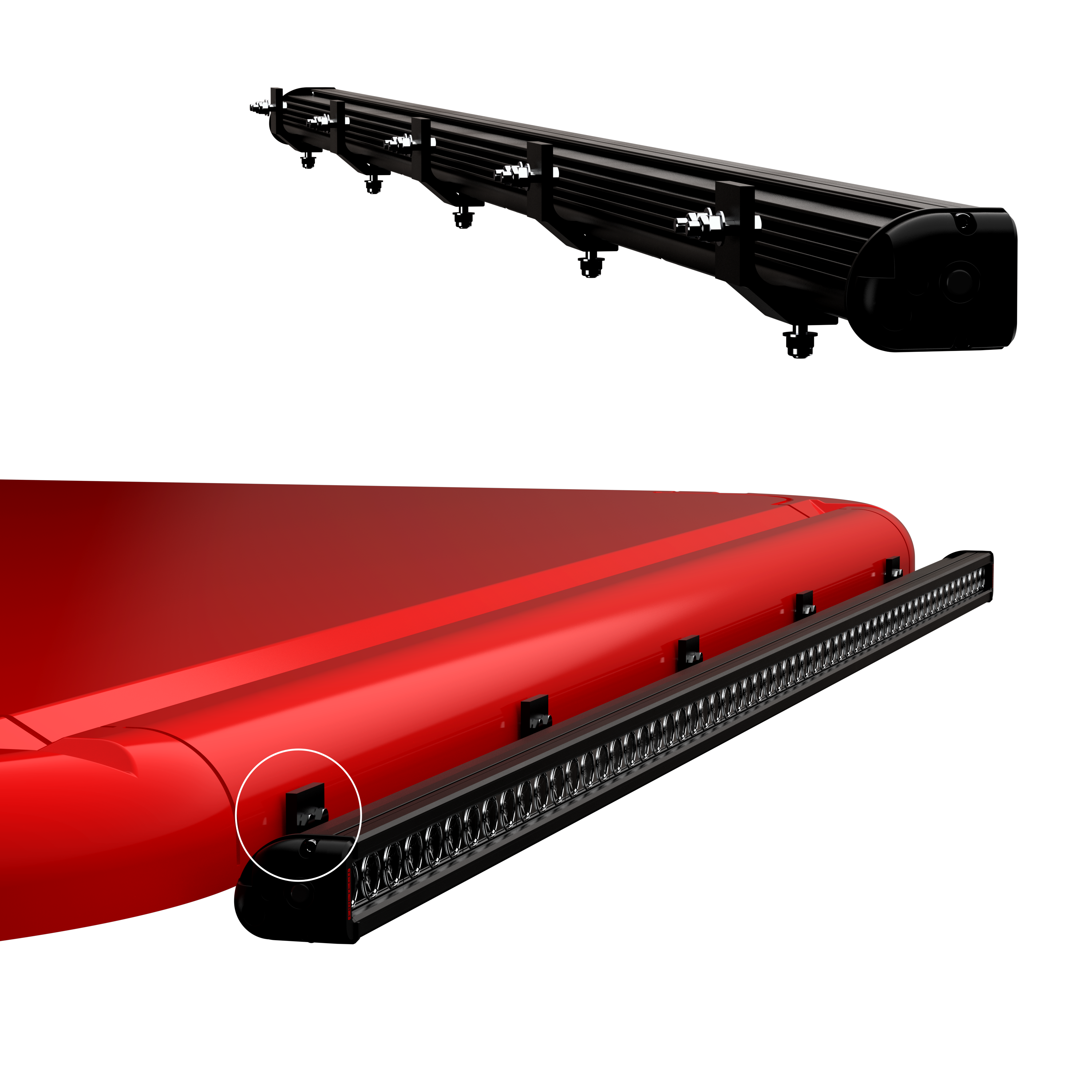 Single Stack MiniBrow® Lights