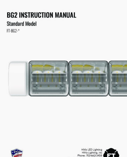 Double Stack Minibrow Instruction Manual