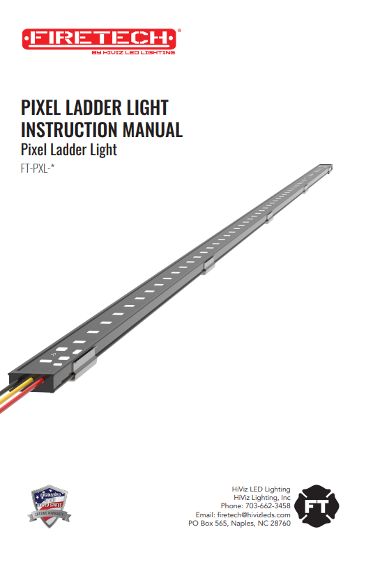 Pixel Ladder Light Instruction Manual