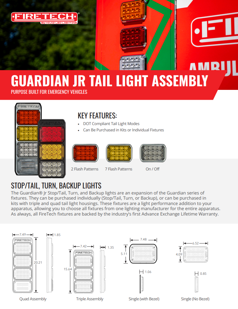 Guardian Junior Tail Lights