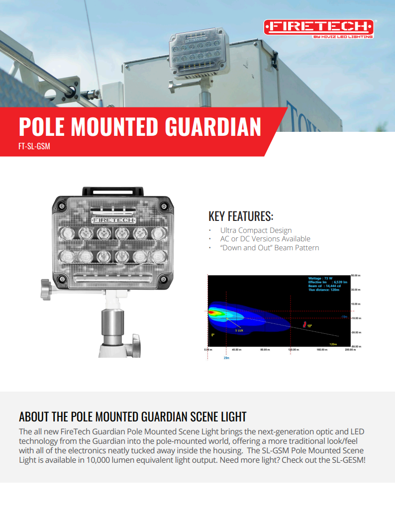 Guardian Pole-Mounted Scene Light Sales Sheet