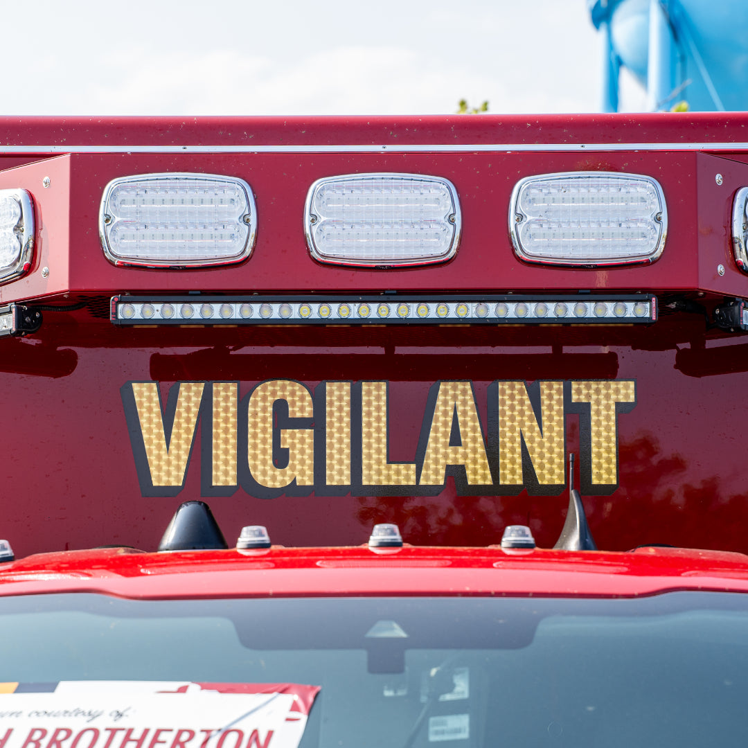 Single Stack MiniBrow® Lights for Ambulances