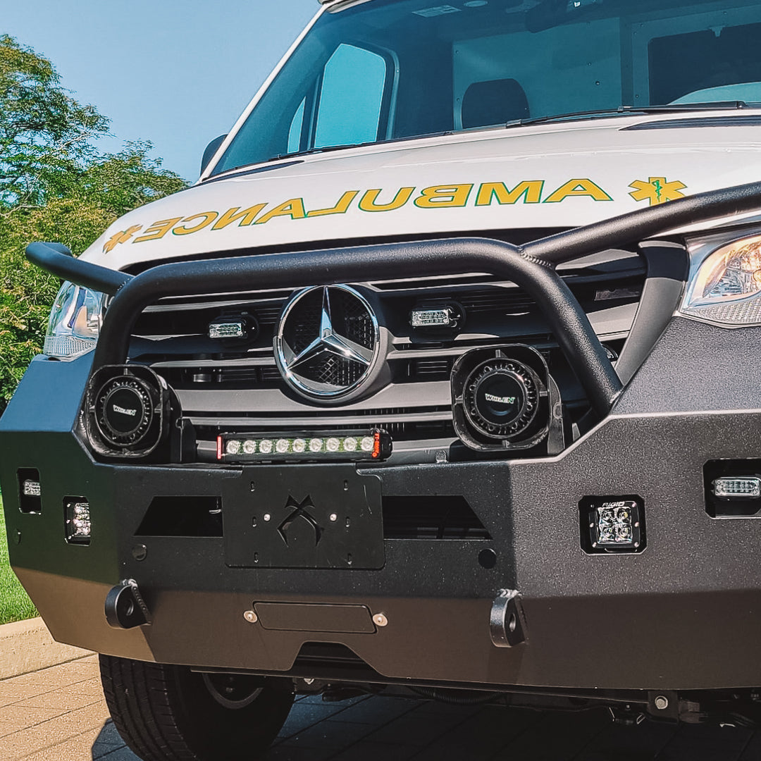 Single Stack MiniBrow® Lights for Ambulances