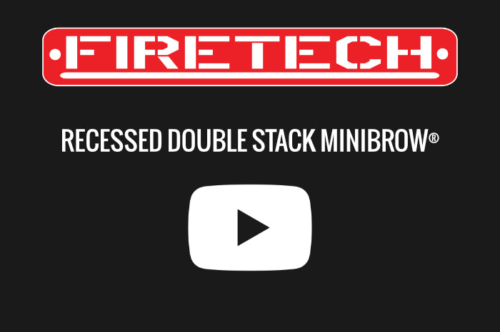 Recessed double stack MiniBrow product video mrXgZiIx6zg