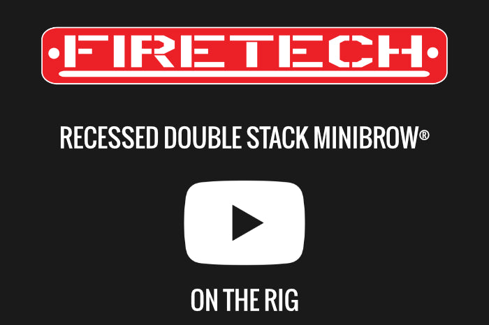 Recessed double stack minibrow on the rig video T0kRmpMAOQw