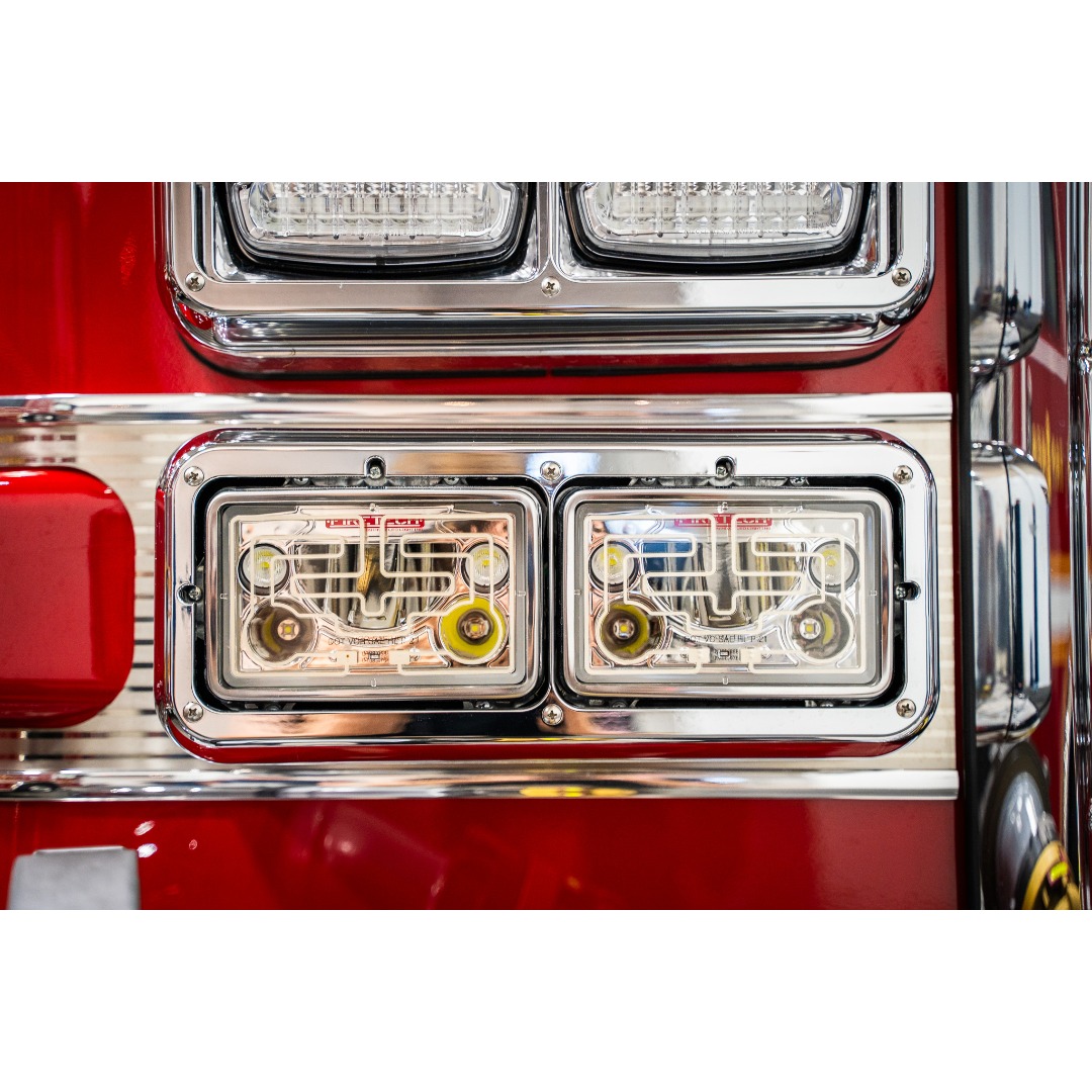 4" X 6" Heated LED Headlights