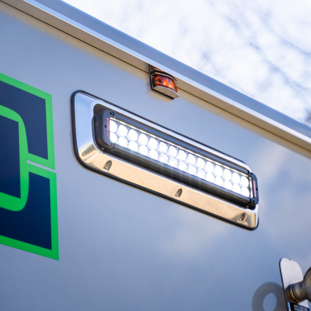 Semi-Recessed 30 LED MiniBrow